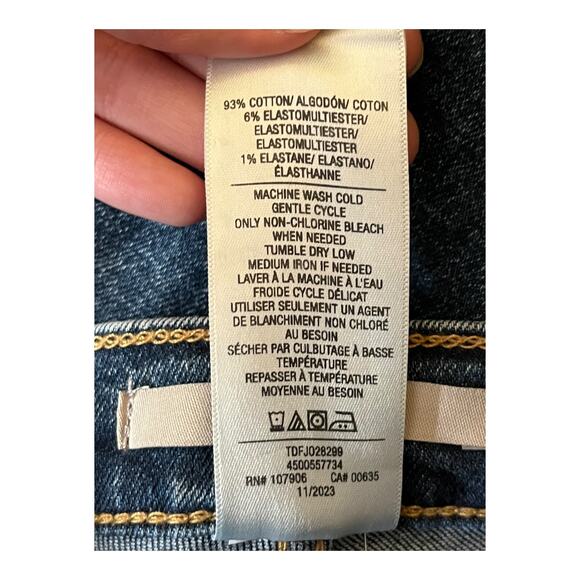 Hudson Jeans Maternity Nico straight ankle size 25 - Picture 5 of 5